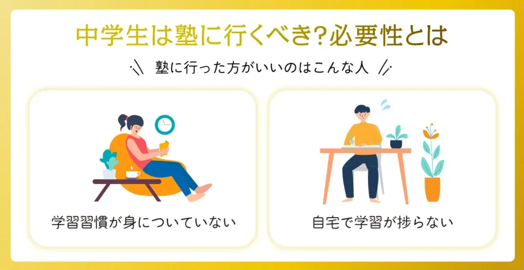 中学生は塾に行くべき？必要性とは