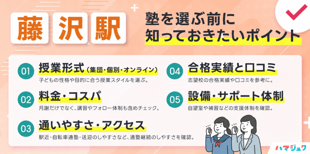 失敗しない塾選び|藤沢で見るべき7つのチェック項目