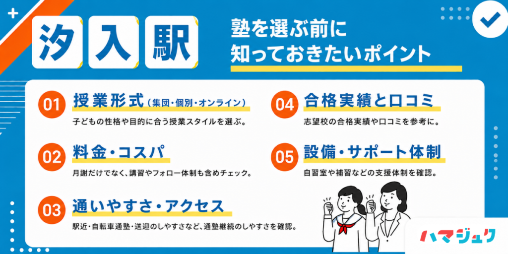 失敗しない塾選び|汐入で見るべき7つのチェック項目